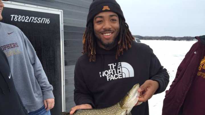 Minnesota linebacker calls himself the 'fish whisperer'