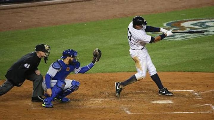 A-Rod hits first home run since returning from yearlong suspension