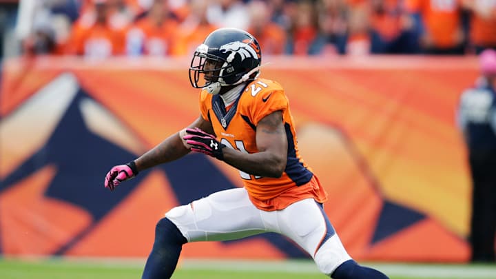 Watch: Broncos’ Aqib Talib scores on pick-six vs. Browns