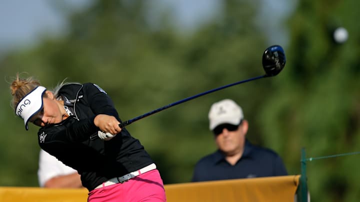 Morgan Pressel leads ShopRite LPGA Classic