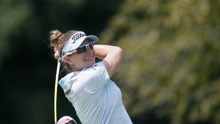Brittany Lang leads LPGA Tour event in Alabama