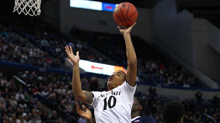 Watch: Cincinnati's Troy Caupain makes ridiculous putback shot