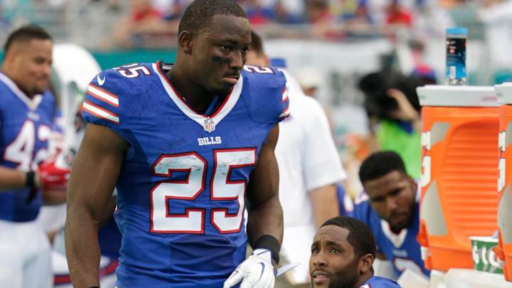 Bills' LeSean McCoy set to return; Tyrod Taylor questionable