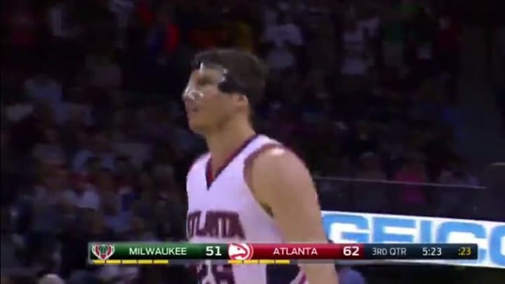 Kyle Korver scored 11 straight points by himself