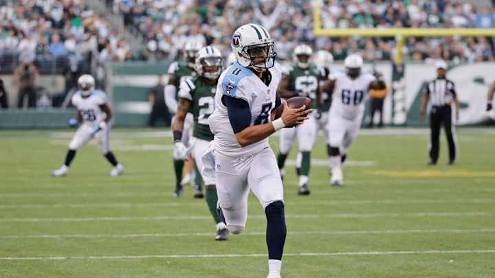 Watch: Titans RB Antonio Andrews throws long TD to QB Marcus Mariota