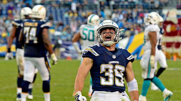 Woodhead scores 4 TDs in San Diego's possible NFL finale