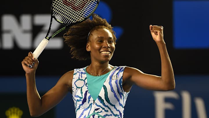 Venus advances to first Slam QF since 2010, more big winners on Day 8 Venus advances to first Slam QF since 2010, more big winners on Day 8