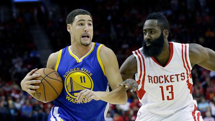 Video: James Harden and Klay Thompson battle in the Drew League