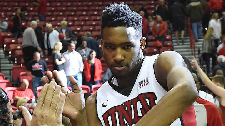 Watch: UNLV freshman Derrick Jones throws down massive dunk Watch: UNLV freshman Derrick Jones throws down massive dunk
