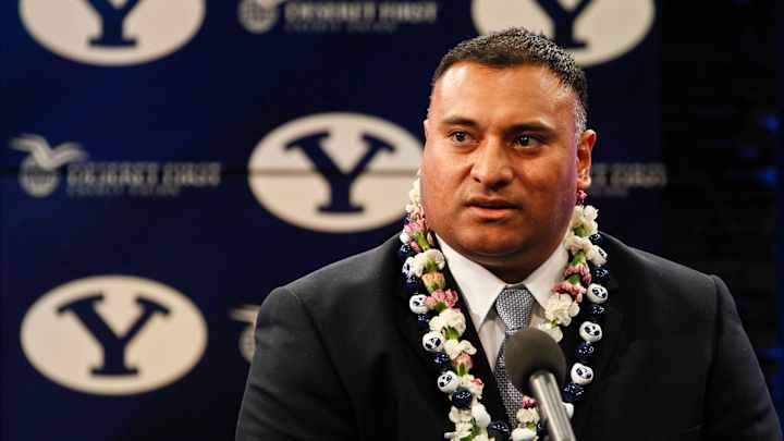Sitake welcomed home as BYU coach