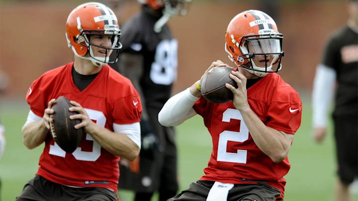 Johnny Manziel to open training camp as Browns’ No. 2 quarterback Johnny Manziel to open training camp as Browns’ No. 2 quarterback