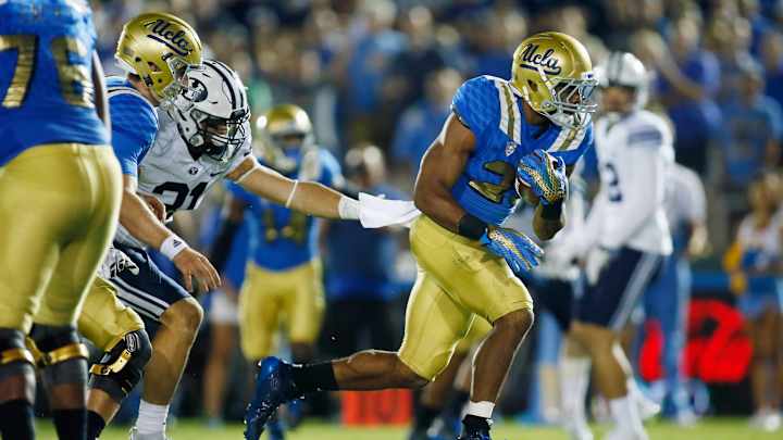 Perkins, Starks rally No. 10 UCLA past No. 19 BYU 24-23 Perkins, Starks rally No. 10 UCLA past No. 19 BYU 24-23