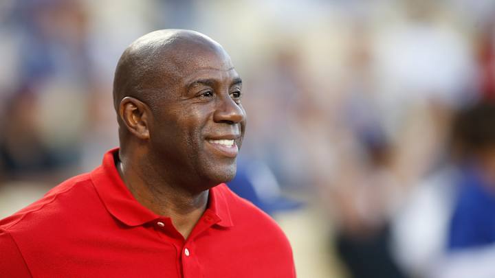 Magic Johnson joins Los Angeles 2024 Olympic bid team