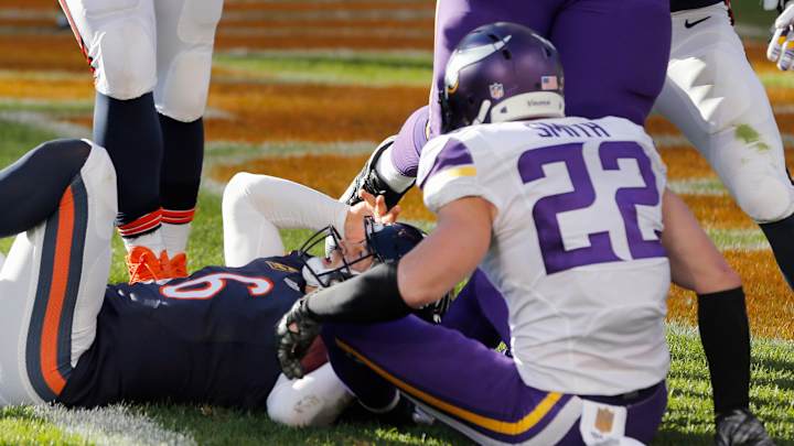 Vikings safety Harrison Smith downgraded to out vs. Falcons Vikings safety Harrison Smith downgraded to out vs. Falcons