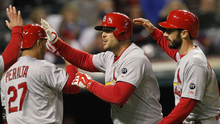 Lynn, Holliday lead Cardinals past Indians 8-3