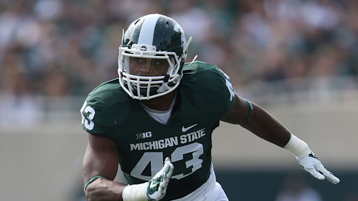 Michigan State LB Ed Davis out for season with knee injury Michigan State LB Ed Davis out for season with knee injury