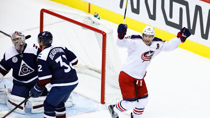 Blue Jackets beat Avalanche 4-3 for first win of season Blue Jackets beat Avalanche 4-3 for first win of season