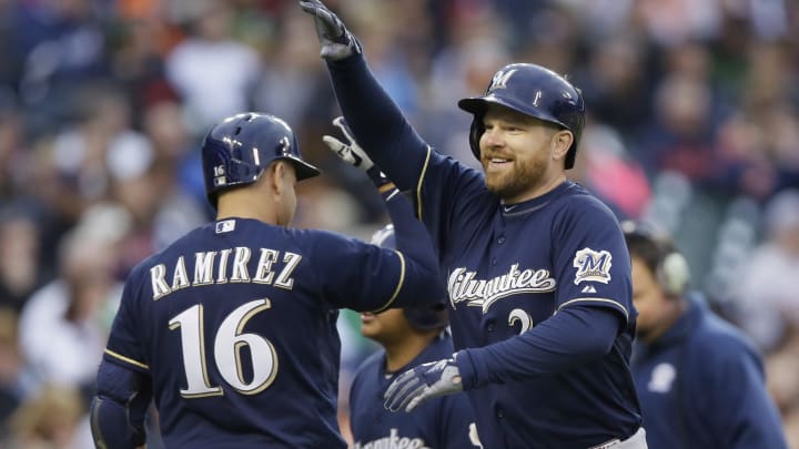 Braun, Lind, Ramirez hit consecutive HRs to lead Brewers