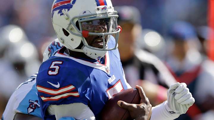Bills QB Taylor out, McCoy returns for game against Bengals