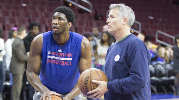 Report: 76ers rookie Joel Embiid has 'minor setback' with right foot