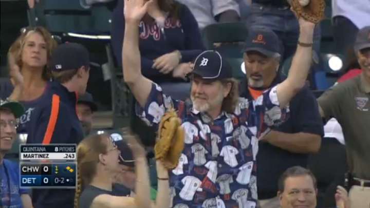 Tigers fan catches two foul balls in one game