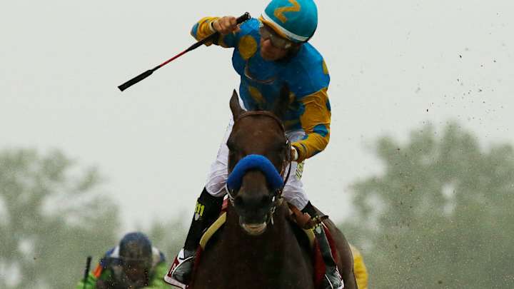 Triple Crown hopeful American Pharoah healthy, but tired
