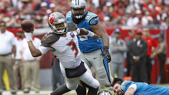 Panthers DE Allen returning to lineup vs. Eagles