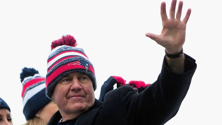 Bill Belichick is a proud member of the Clean Plate Club Bill Belichick is a proud member of the Clean Plate Club
