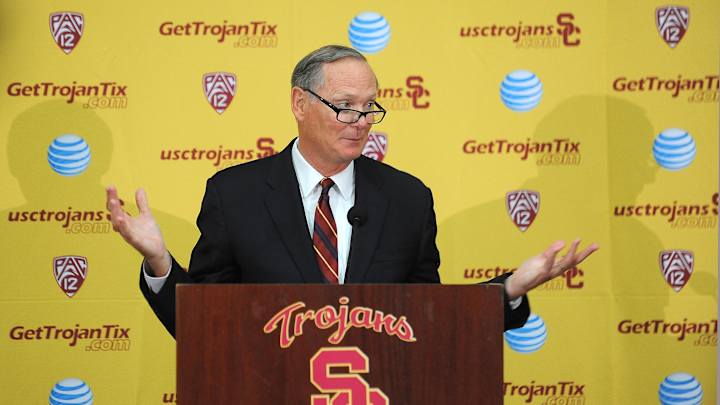USC AD Pat Haden leaves playoff committee, cites health USC AD Pat Haden leaves playoff committee, cites health