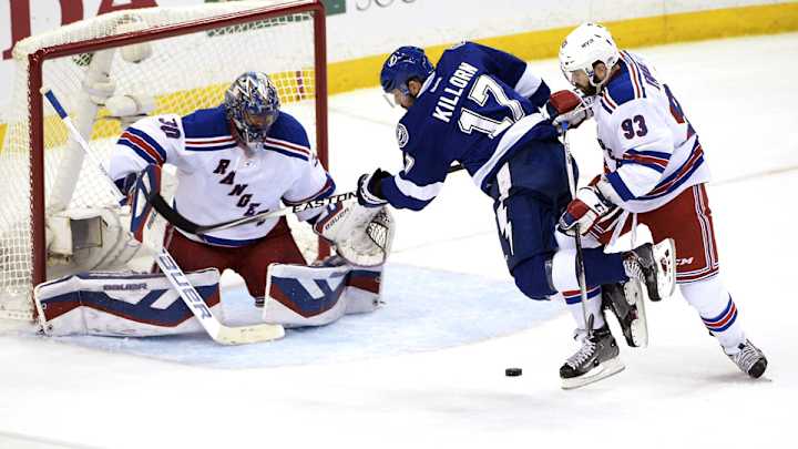Lundqvist, Brassard lead Rangers' rout of Lightning to force Game 7 Lundqvist, Brassard lead Rangers' rout of Lightning to force Game 7