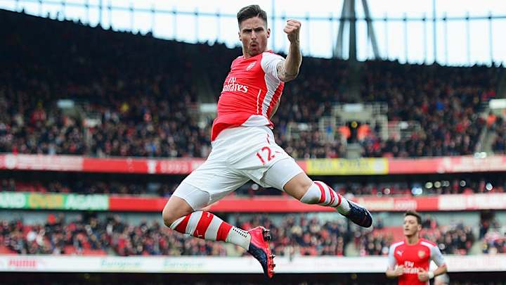 Giroud, Arsenal take down West Ham in London derby