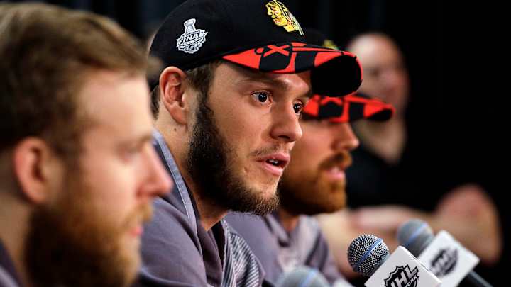 The Latest: Tornado warning in Chicago ahead of Cup's Game 6