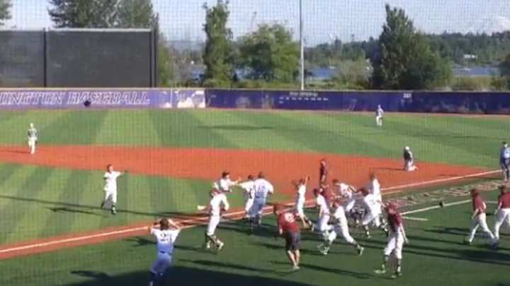 Crazy finish caps Washington high school baseball state title game