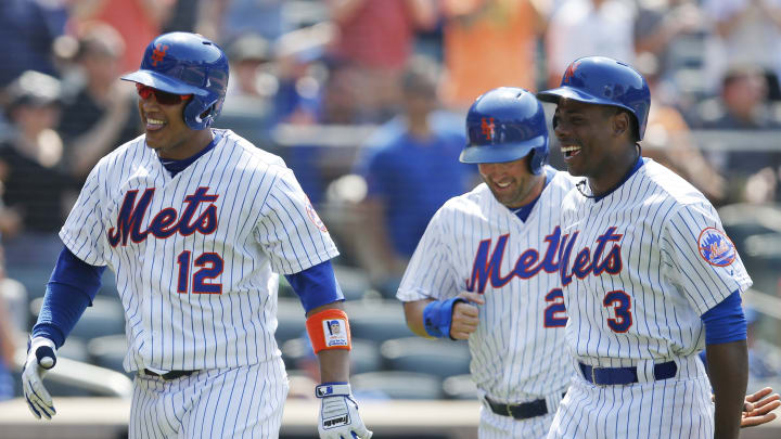 Mets hit 4 HRs, rally from 5 runs down to beat Braves 10-8 Mets hit 4 HRs, rally from 5 runs down to beat Braves 10-8