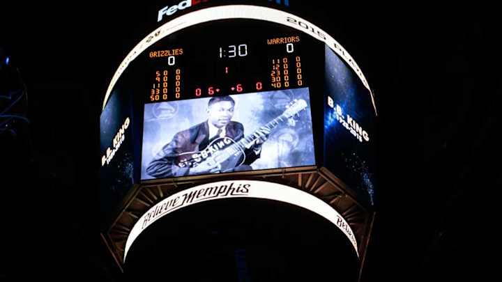 Grizzlies honor B.B. King with 'moment of song' at FedEx Forum Grizzlies honor B.B. King with 'moment of song' at FedEx Forum