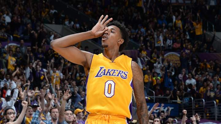 Nick Young has two "shoe keepers" for his 500-pair sneaker collection