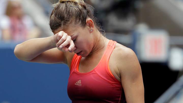 Pennetta makes 1st major final at 33, routs Halep at US Open