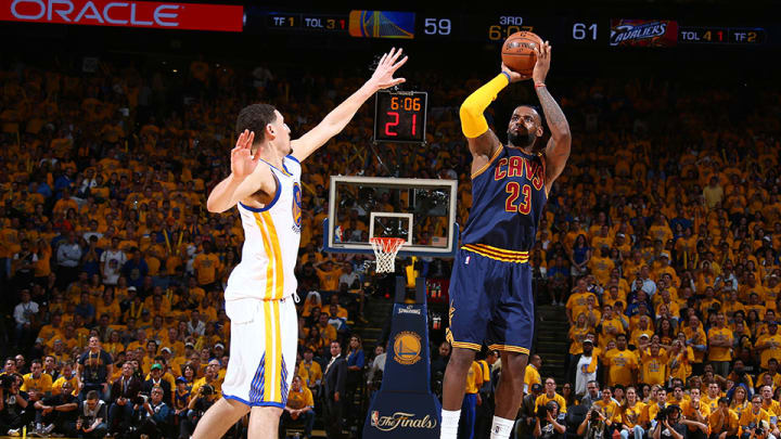 LeBron James sets career high for points in an NBA Finals game