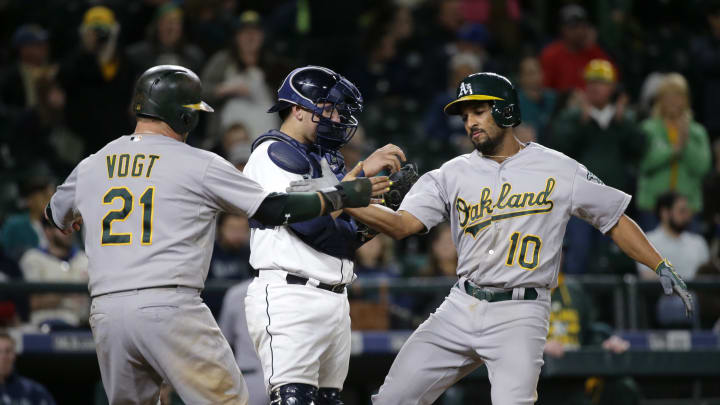 Semien's 13th-inning HR lifts Athletics to 7-5 win