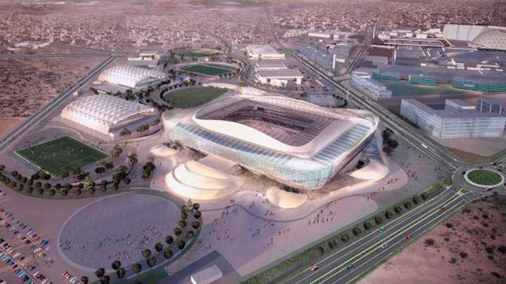 Qatar 2022 World Cup officials reveal designs for Al Rayyan Stadium Qatar 2022 World Cup officials reveal designs for Al Rayyan Stadium