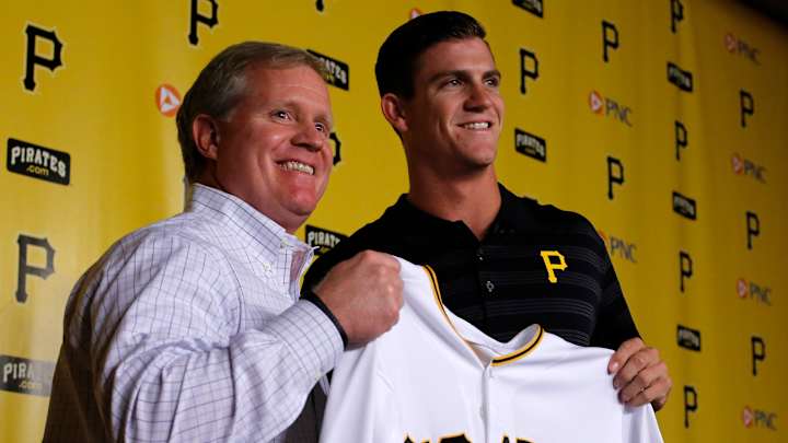 Pirates sign top pick Kevin Newman Pirates sign top pick Kevin Newman