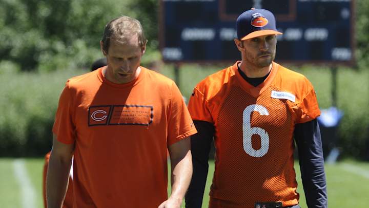 Bears' Cutler, new offensive coordinator on same page so far
