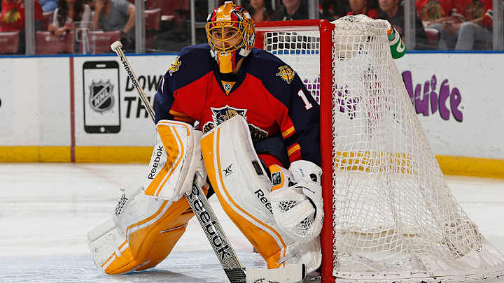 ESPN's Linda Cohn tried out to be the Panthers' backup practice goalie