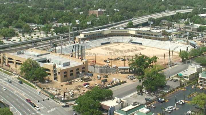 Double A baseball team heading out on a 55-game road trip