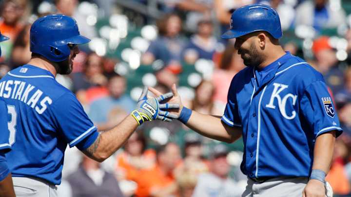 Morales hits 3 homers for Royals in 10-3 win at Detroit