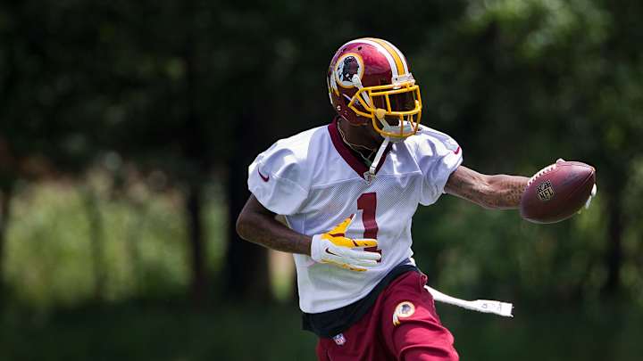 Redskins WR DeSean Jackson out with hamstring injury