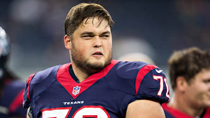 Report: Texans OL Jeff Adams has torn patellar tendon in right knee