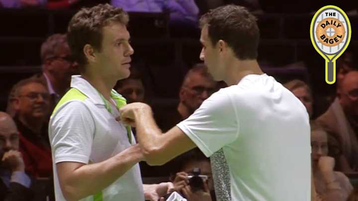 Daily Bagel: Dimitrov saves two match points to beat an angry Mathieu