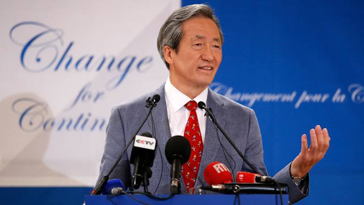 FIFA honorary VP Chung Mong-Joon announces presidential bid