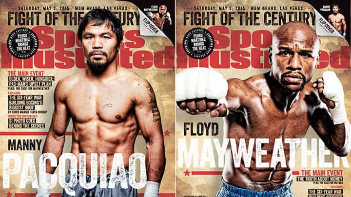 SI cover: Fight of the century, Mayweather vs. Pacquiao SI cover: Fight of the century, Mayweather vs. Pacquiao